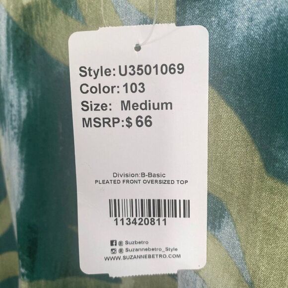 Simple by Suzanne‎ Betro size medium green - Picture 2 of 9